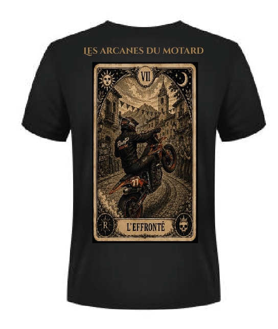 T-shirt "l'effronté" - VI Les arcanes du motard
