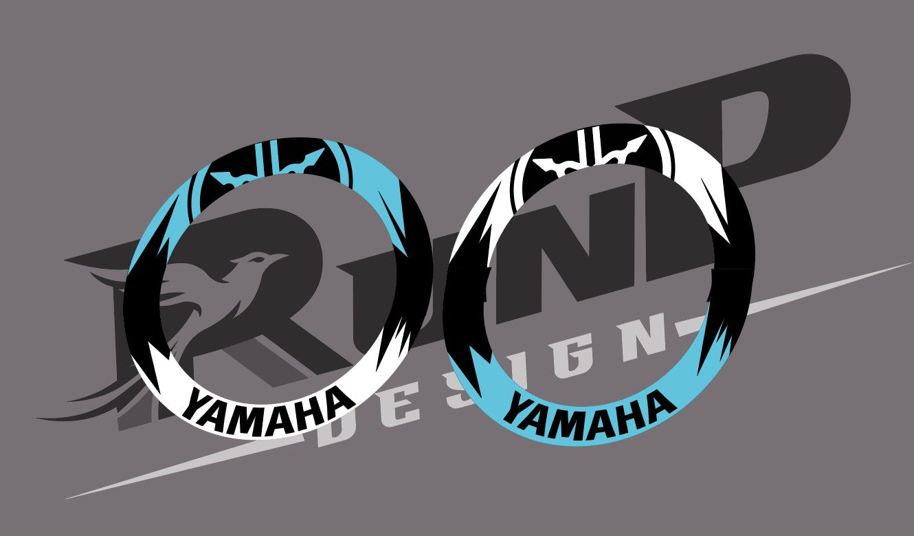 Kit déco jantes YAMAHA
