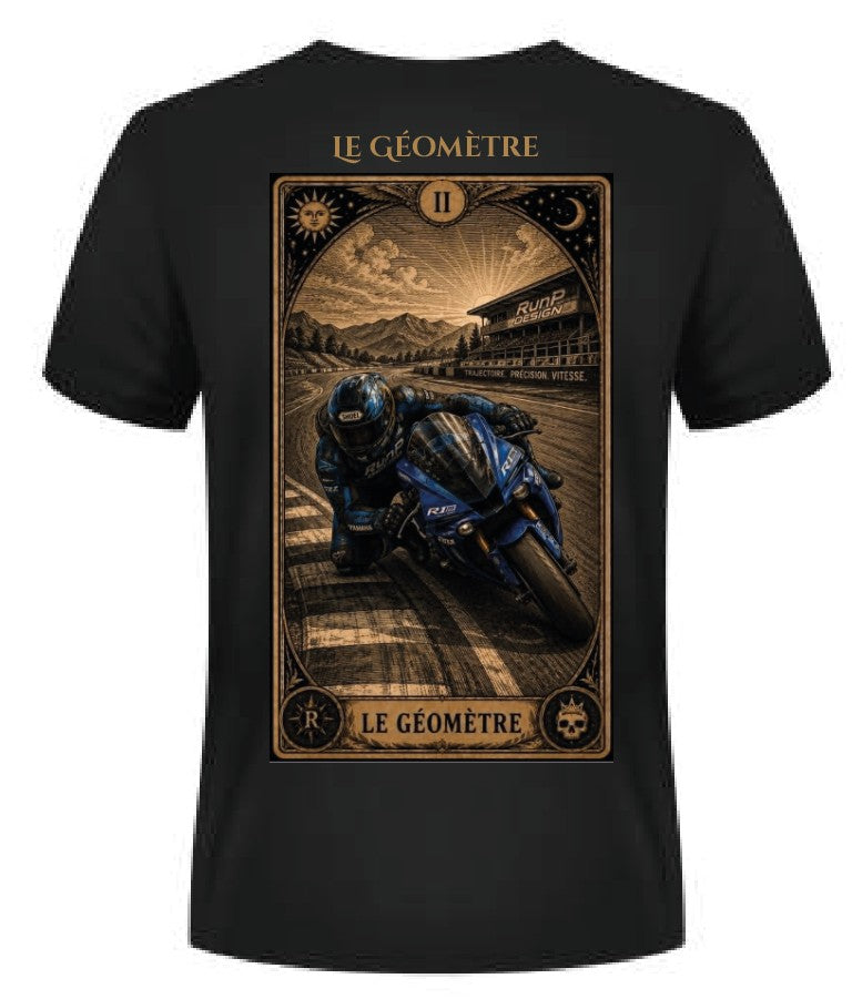 T-shirt "le géomètre" - II Les arcanes du motard