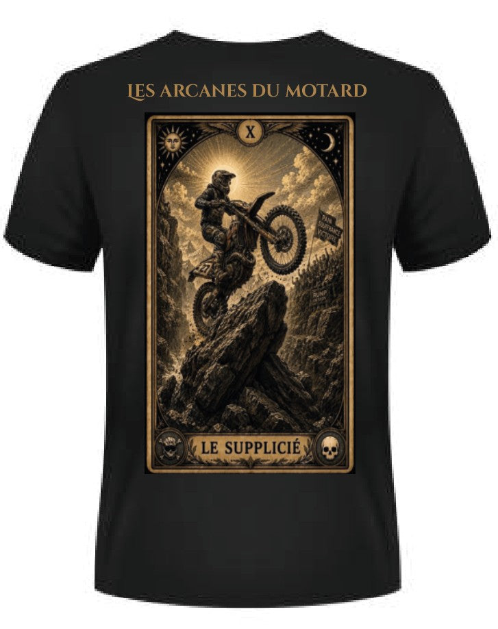 T-shirt "le supplicié" - X Les arcanes du motard