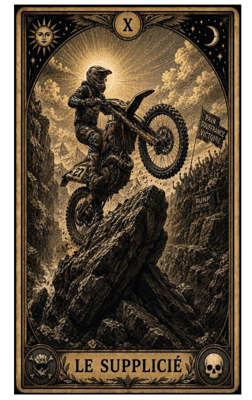 T-shirt "le supplicié" - X Les arcanes du motard