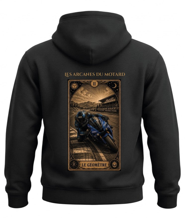 Pull "le géomètre" - II Les arcanes du motard