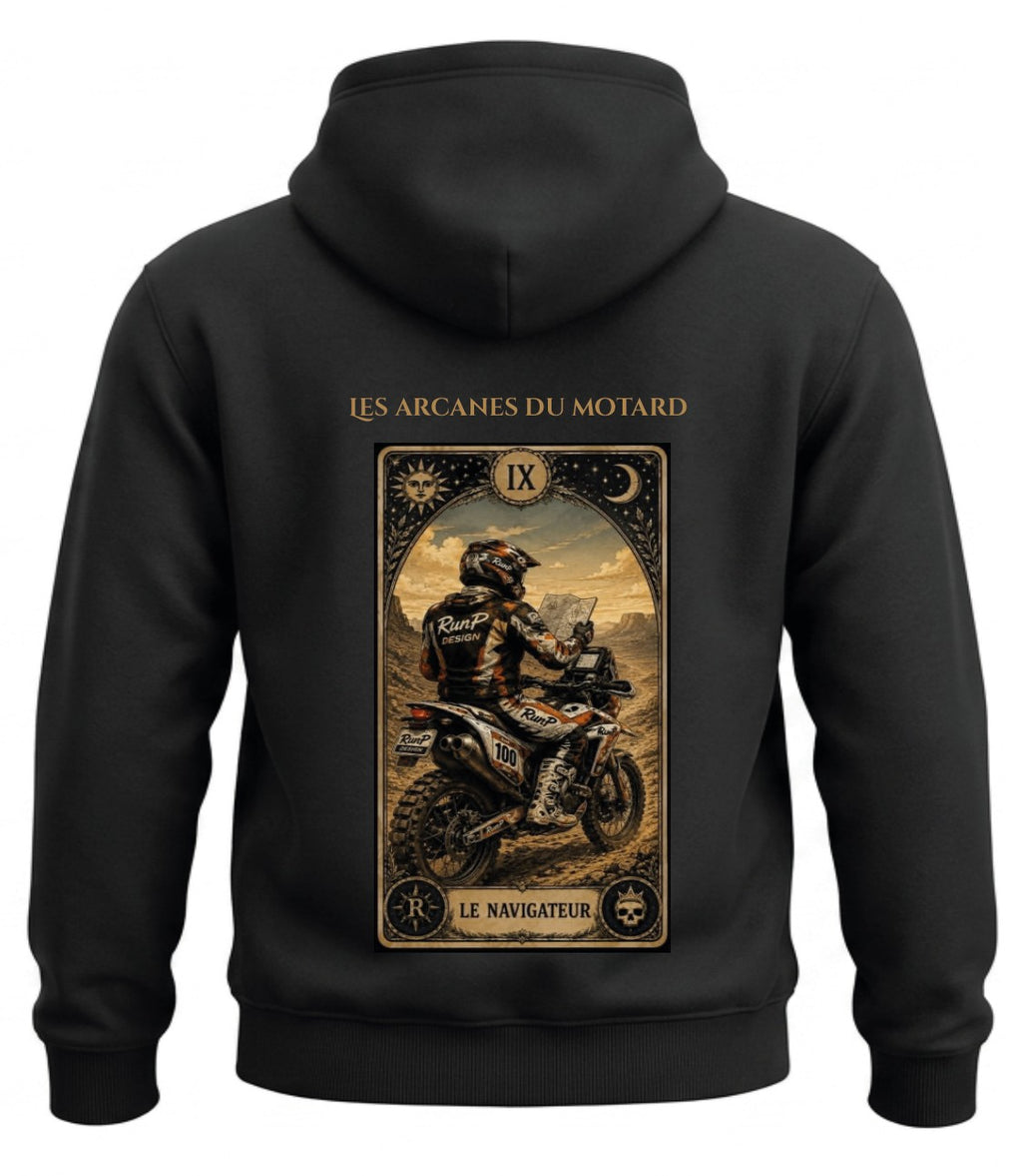 Pull "le navigateur" - IX Les arcanes du motard