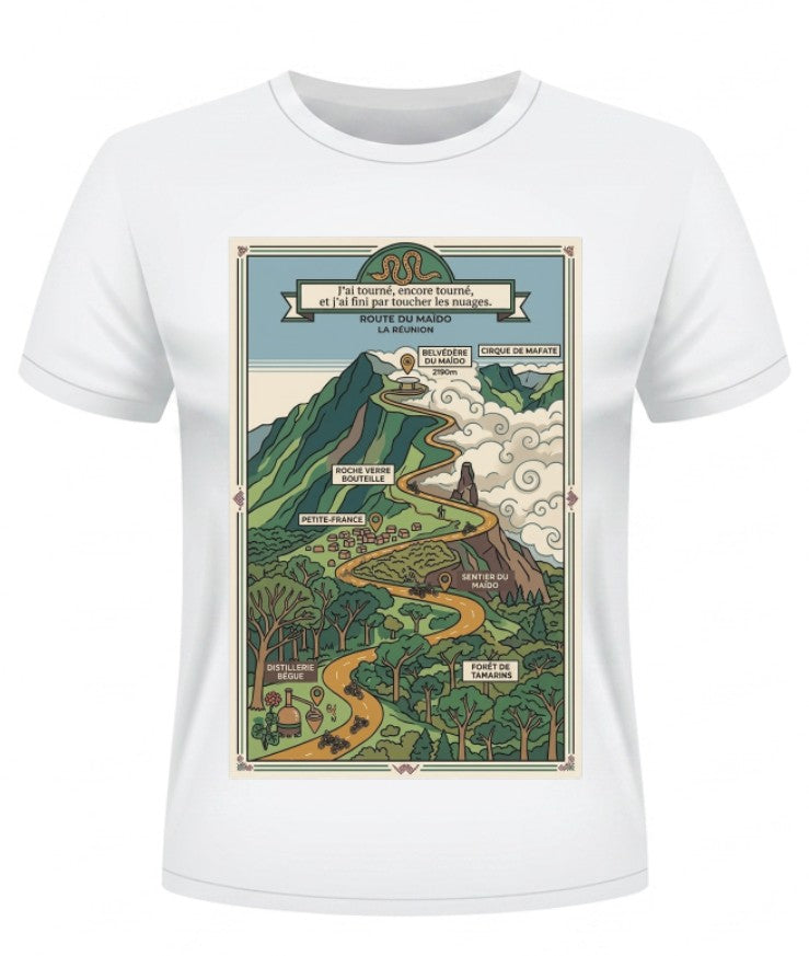 T-shirt "Route du Maïdo"