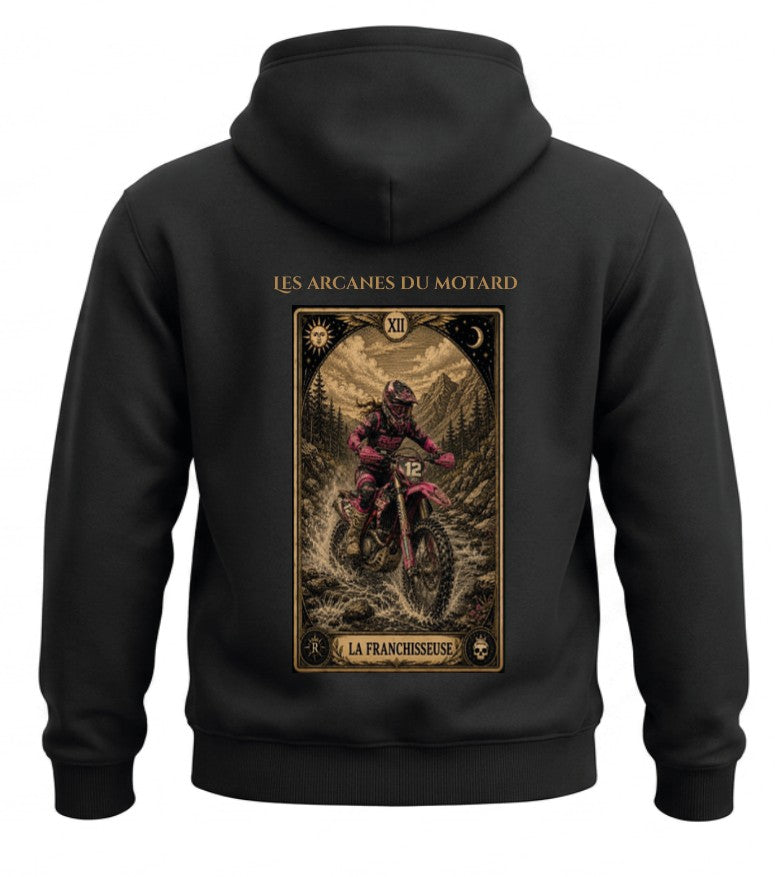 Pull "la franchisseuse" - XII Les arcanes du motard
