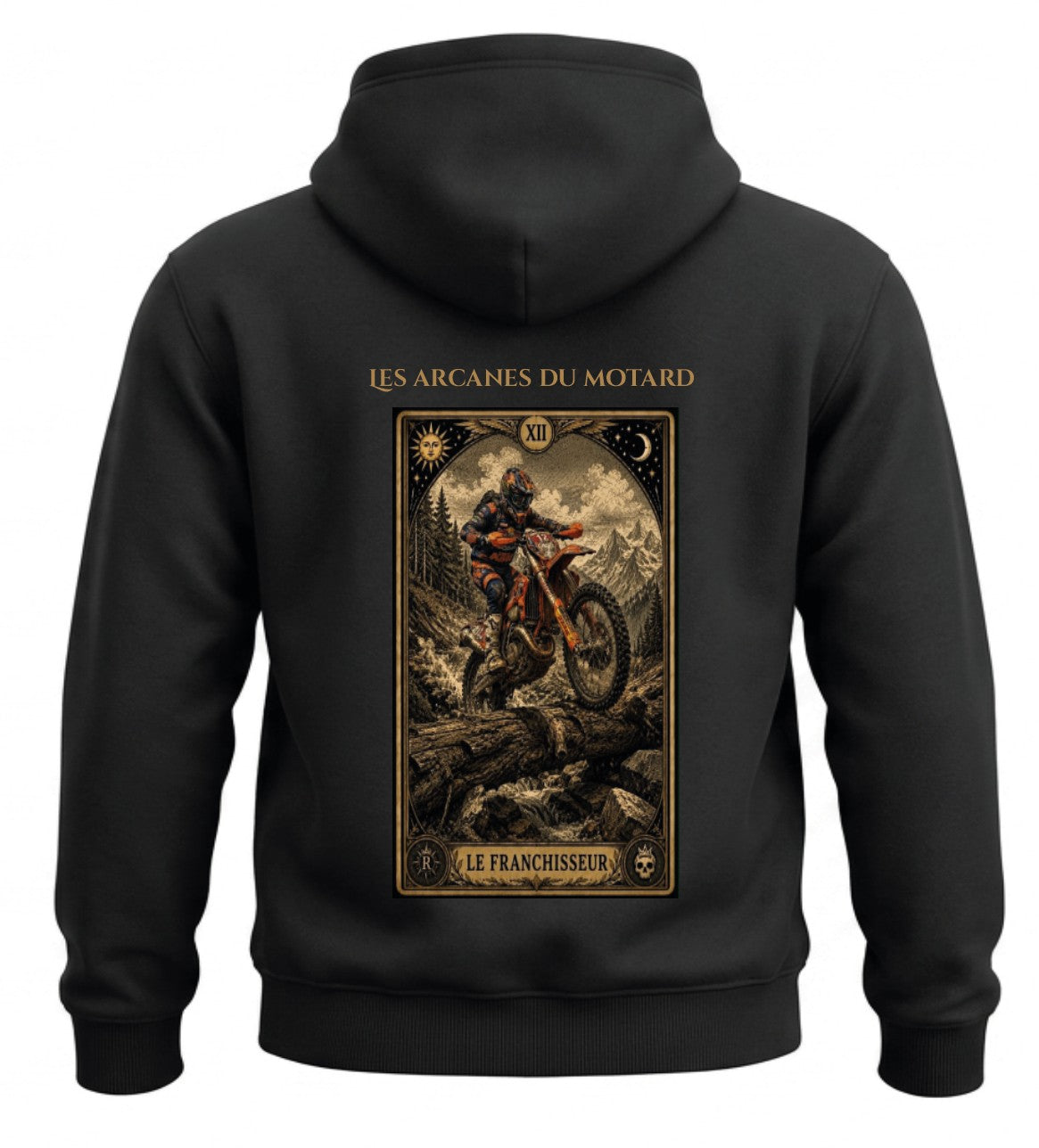 Pull "le franchisseur" - XII Les arcanes du motard