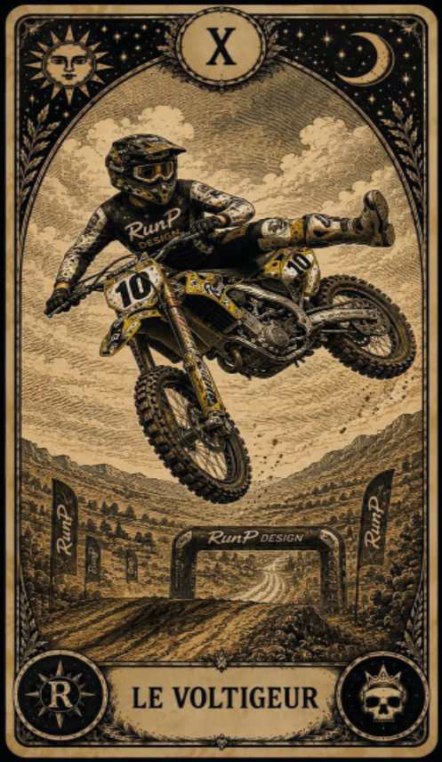 Pull "le voltigeur" - X Les arcanes du motard