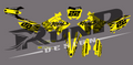 SUZUKI Tiger Savage Yellow Decal Kit - RMZ - 250/450