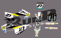 Husqvarna Rockstar graphics kit - 120/250/350/450 - FS/FC/TS/TC