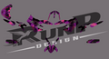Midnight Purple Graphic Kit - KTM 790/890 Duke