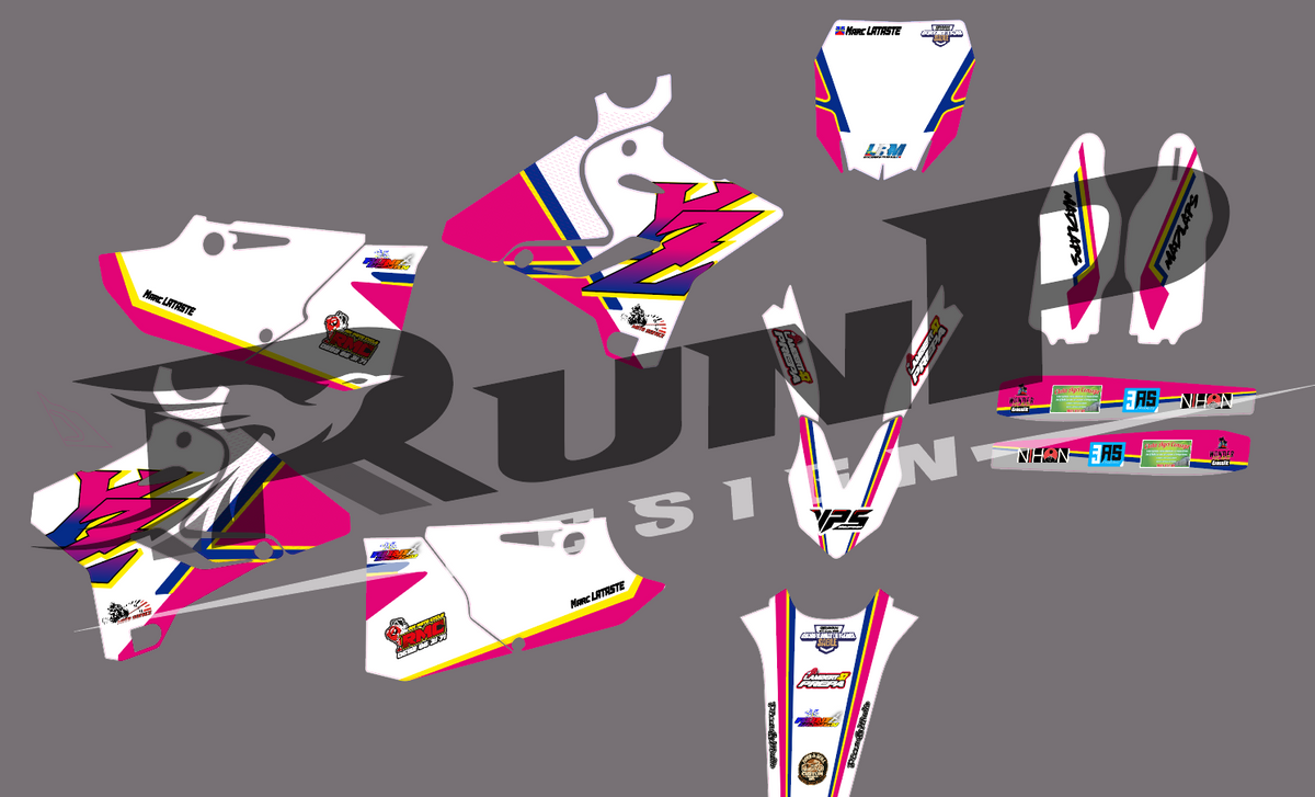 Kit déco YAMAHA - Anniversary - 125/250/450 - YZ/YZF/WRF