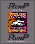 HANDLEBAR PAD decorative kit - Renthal Prismatic Orange/Pink