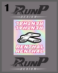 HANDLEBAR PAD kit - Renthal Rainbow