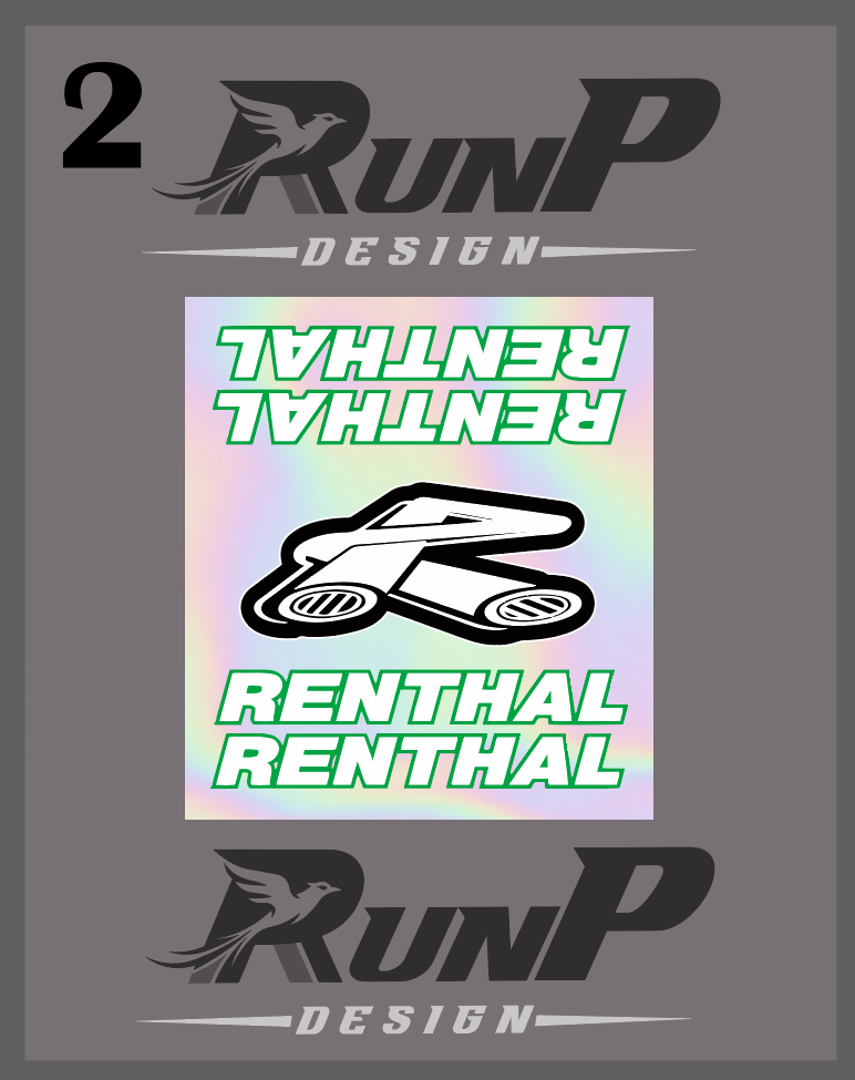 HANDLEBAR PAD kit - Renthal Rainbow