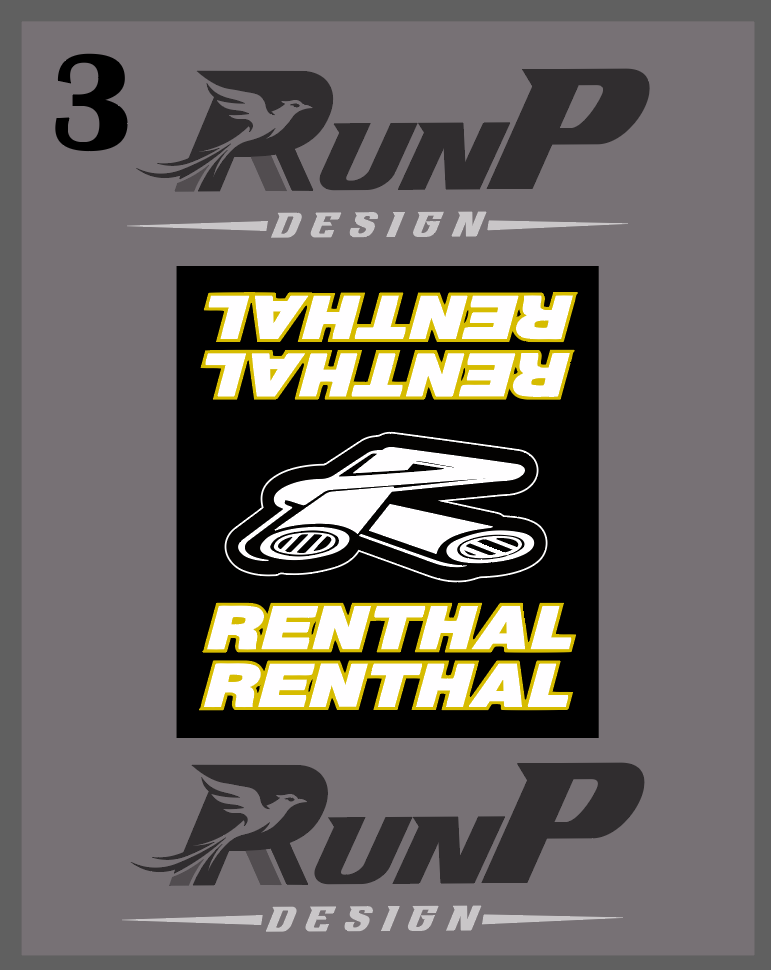 HANDLEBAR PAD kit - Renthal Black Core