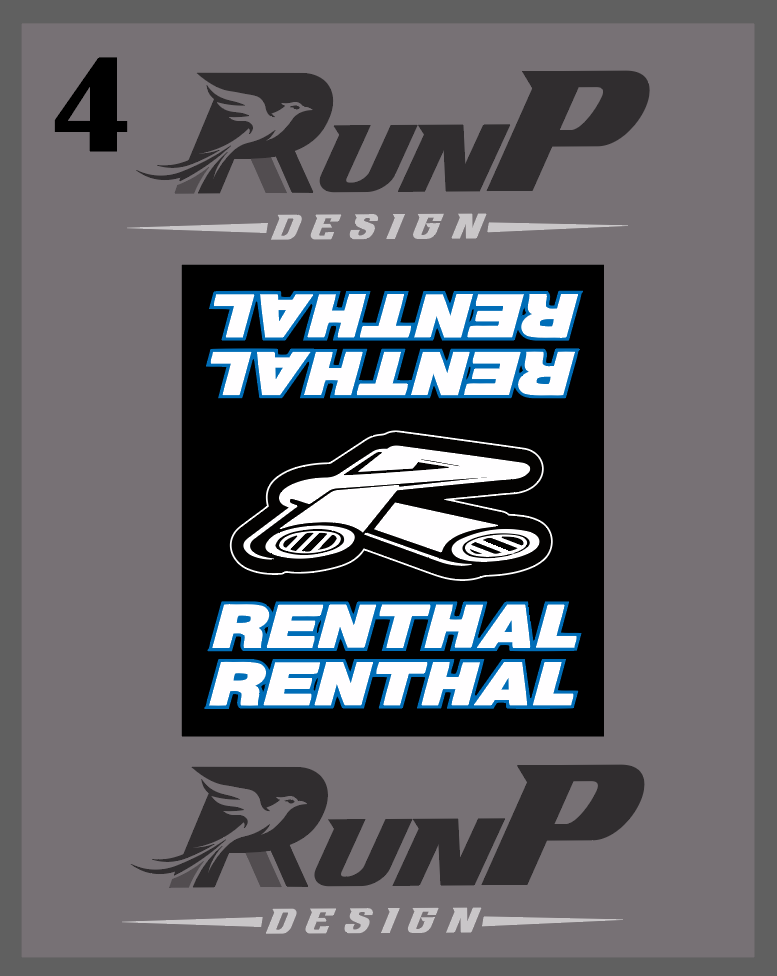 HANDLEBAR PAD kit - Renthal Black Core