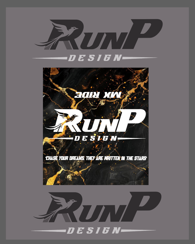 HANDLEBAR PAD Graphic Kit 100% Customizable - RUNP DESIGN