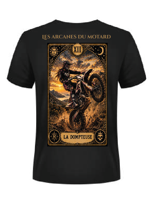 T-shirt "la dompteuse" - XIII Les arcanes du motard (Copie)