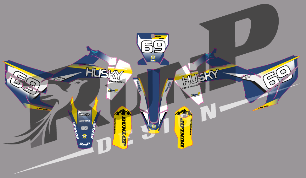 Kit déco Husqvarna legacy